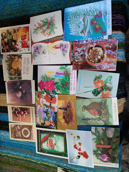 Ретро новогодишни и коледни картички