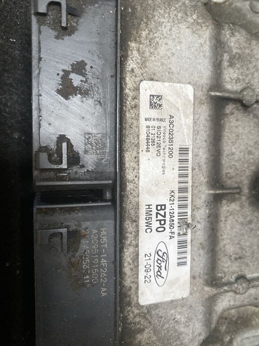 Calculator Motor/Ecu Ford Transit 2.0 TDCI 2021 KK21-12A650-FA / A3C02351200