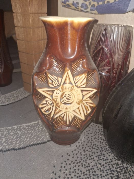 Продам совецкую рыбку  комплекта статуэтки вазы