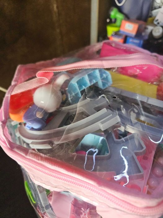 Конструктор детский с жд дорогой