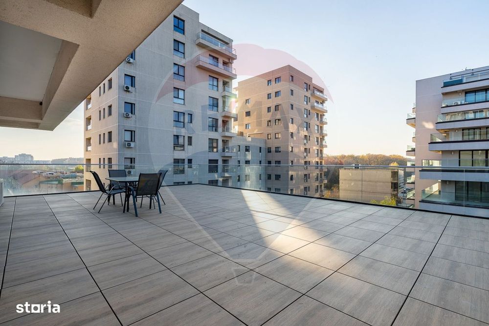 3 Camere / Terasa 80mp / Et. Inter. / Mobilat Utilat / Parking opt.