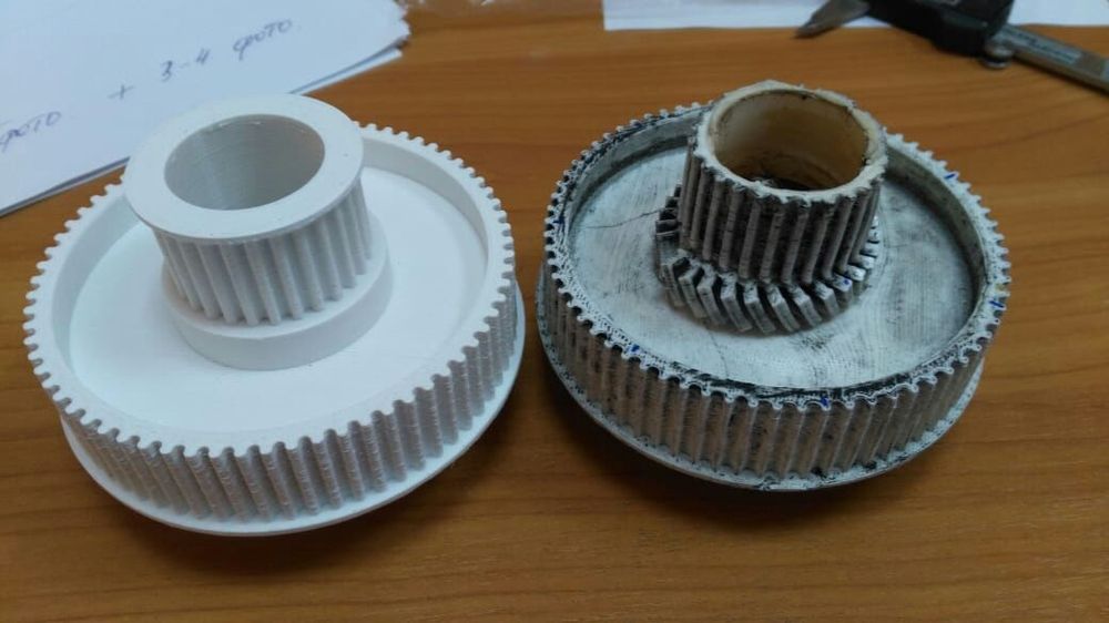Изготовление пластиковых шестерёнок