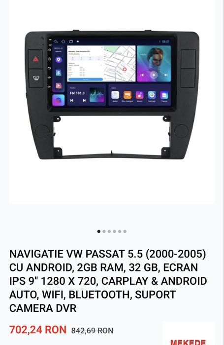 Navigatie passat 2000-2005