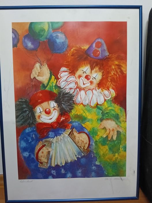 Tablouri Clowni semnate