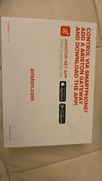 Termostat centrala Ariston sensys hd , wireless