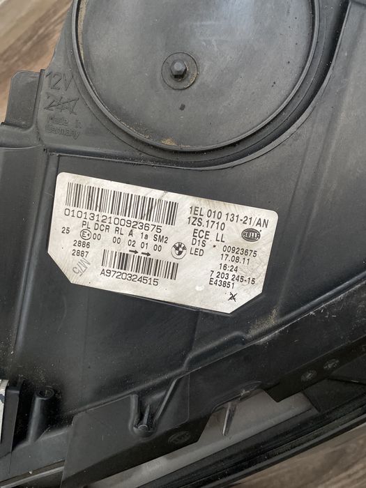 Far bmw bixenon seria 5 f 10 f11 partea stanga sau dreapta