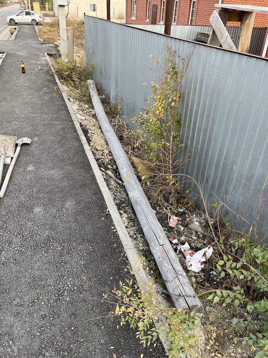 Продам деревянный столб 6 м