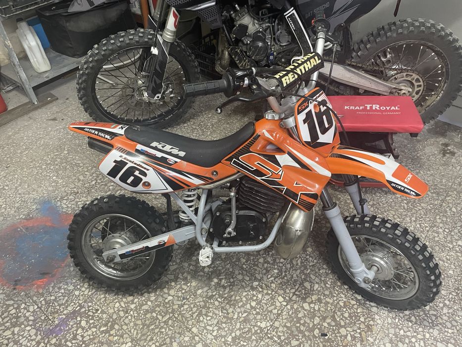 Детски кросов мотор ktm 50 sx pro junior