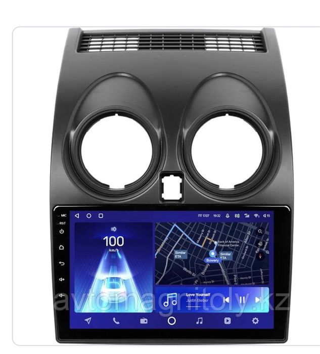 Ниссан Кашкай Qashqai автомагнитола на Андроиде магнитафон