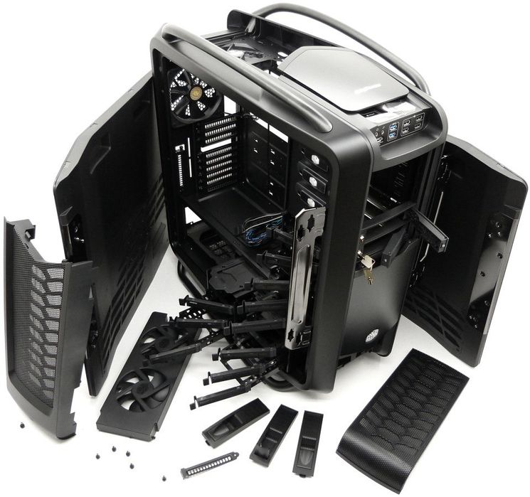 Кейс Cosmos II   чёрный алюминий