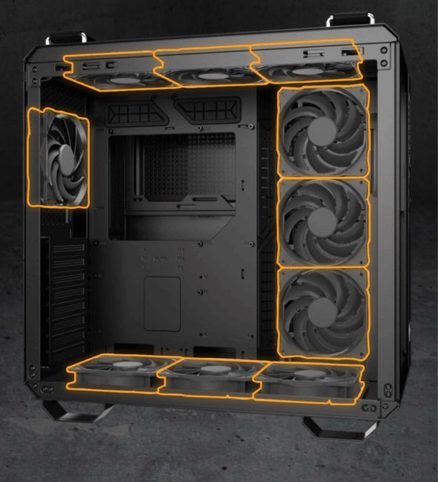 Корпус для компьютера ASUS TUF GT502