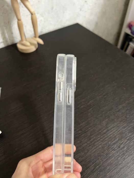 Прозрачные чехлы на iphone 15 pro max