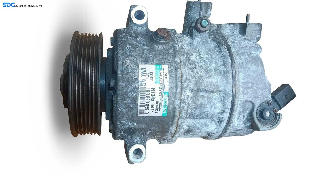 Compresor AC Aer Conditionat Clima Volkswagen Touran 1T1 1T2 2.0 TDI 2003 - 2010 Cod 1K0820859Q [M9821]