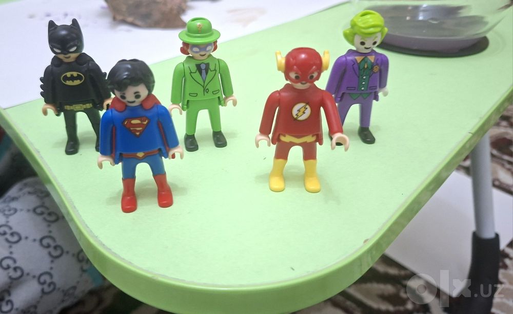 Коллекционные фигурки Kinder — супергерои и Джокер, 5 шт.