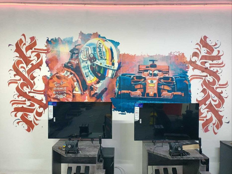 Художник Картины,  роспись стен 3D