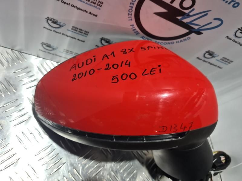 Oglinda dreapta 5 pini Audi A1 8X1