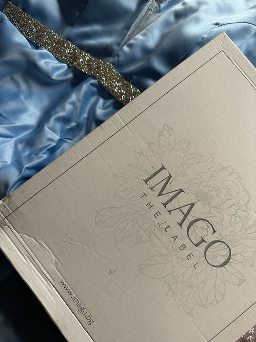 Рокля от сатен Imago