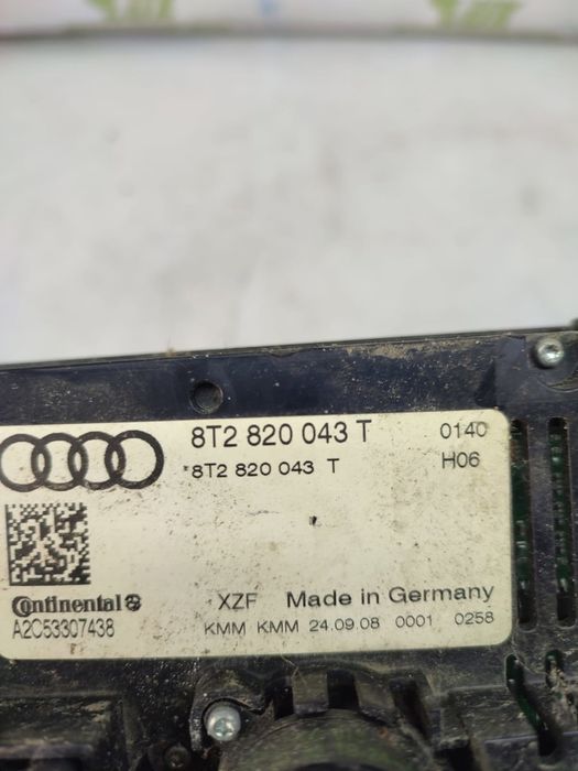 Panou clima 8t2820043t - volan dreapta Audi A5 8T (2007 - 2011)