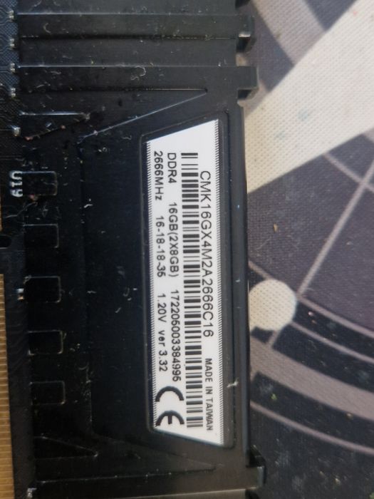 Vand kit rami 20GB ddr4