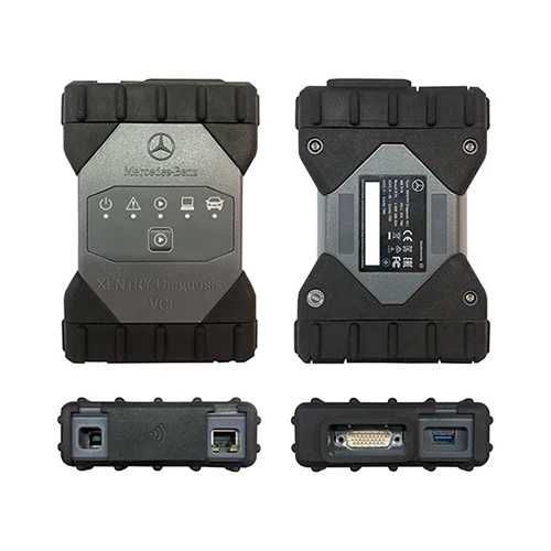 Tester diagnoza Mercedes VCI 6, C6, DoIP, Wifi + SSD 512Gb cu Xentry Cars 03.2026, DTS Monaco, Vediamo, EPC WIS ASRA, Starfinder Sedkey