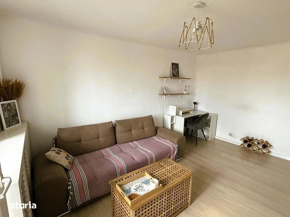 Apartament Rovine 2camere decomandate mobilat, utilat 3/4