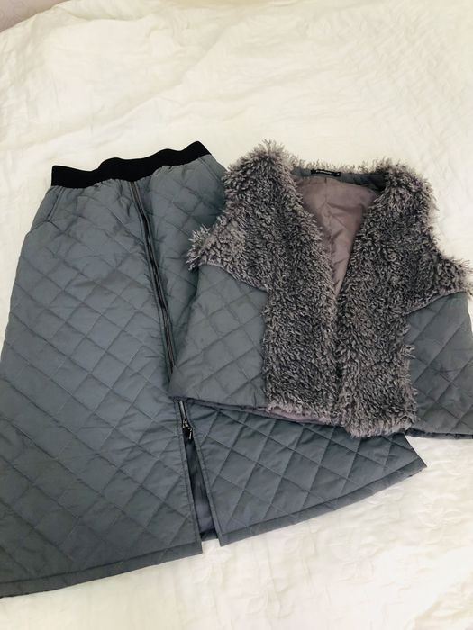 Двойка серая теплая