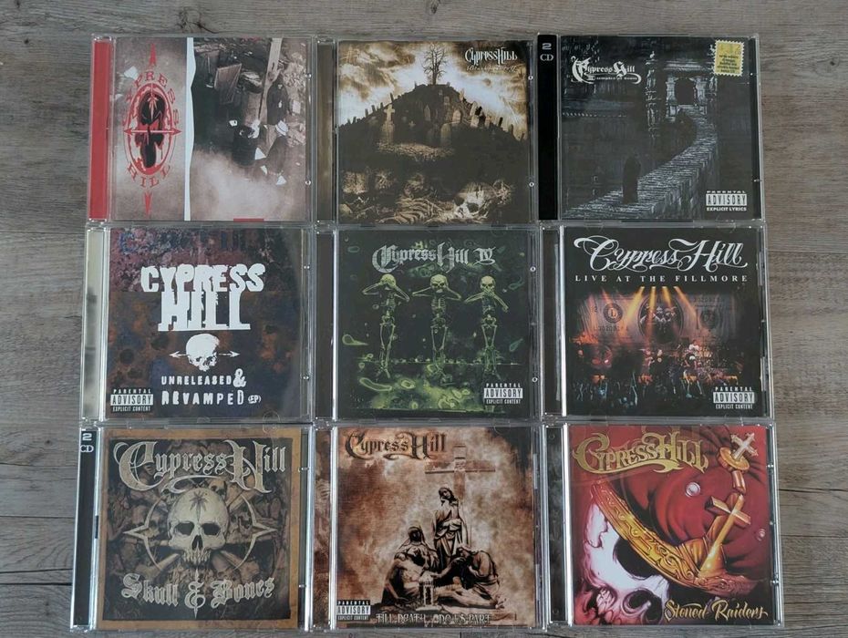 Colectie 9 cd-uri Cypress Hill ( rap / hip hop )