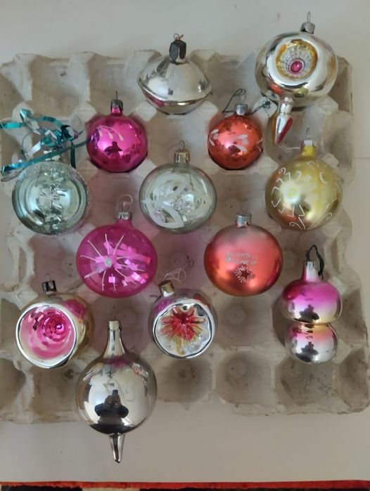 Ёлочные игрушки советские