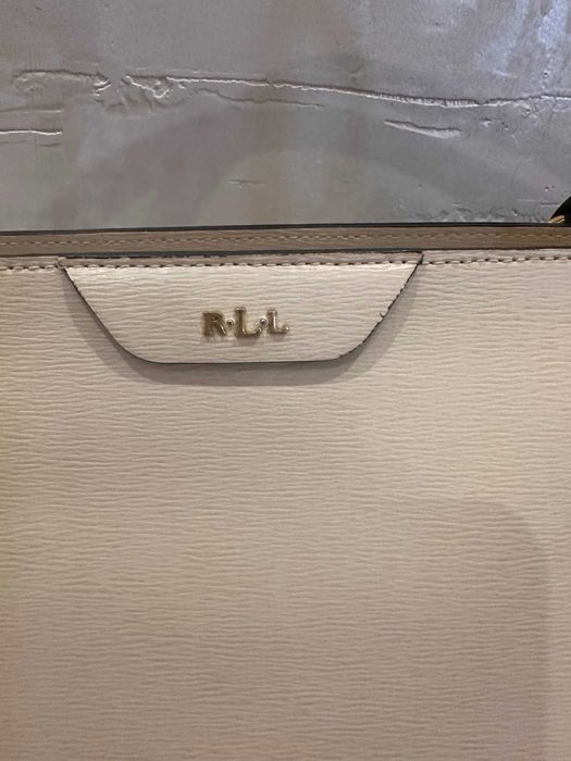 Lauren Ralph Lauren чанта естествена кожа