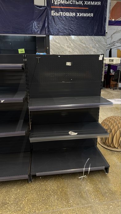 Продам витрины серые двухсторонние
