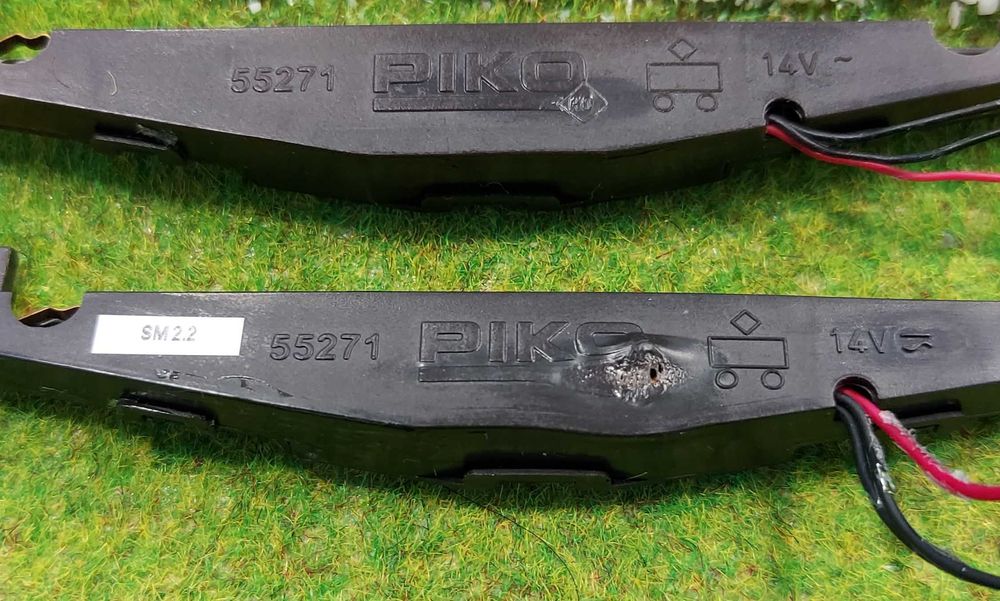 Eликтрически превключвател за стрелки PIKO 55271, HO 1:87 - 25 лв.