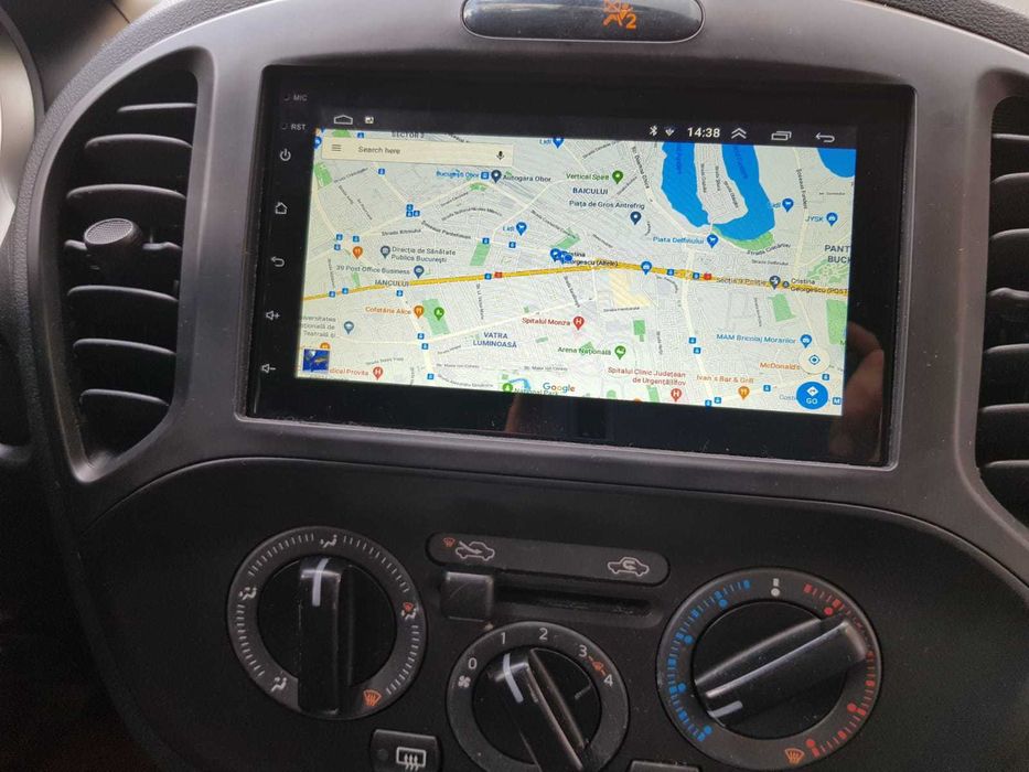 Navigatie Android Nissan Juke Waze YouTube WiFi