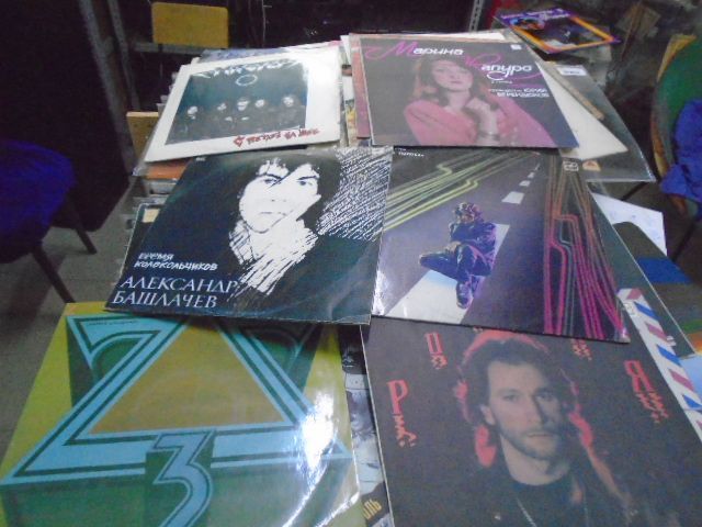 винилы русский рок (СССР)