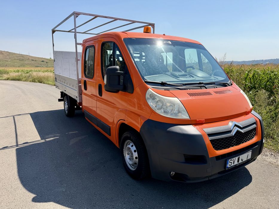 Citroen Jumper Doka 2.2 Hdi-7 locuri-prelata-AC-2013