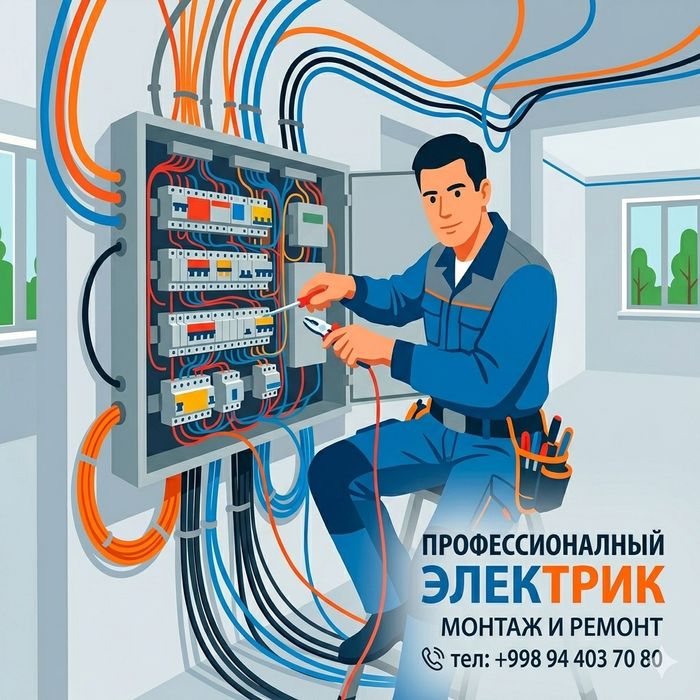 Профессиональный Электрик — Качественно и Надежно!