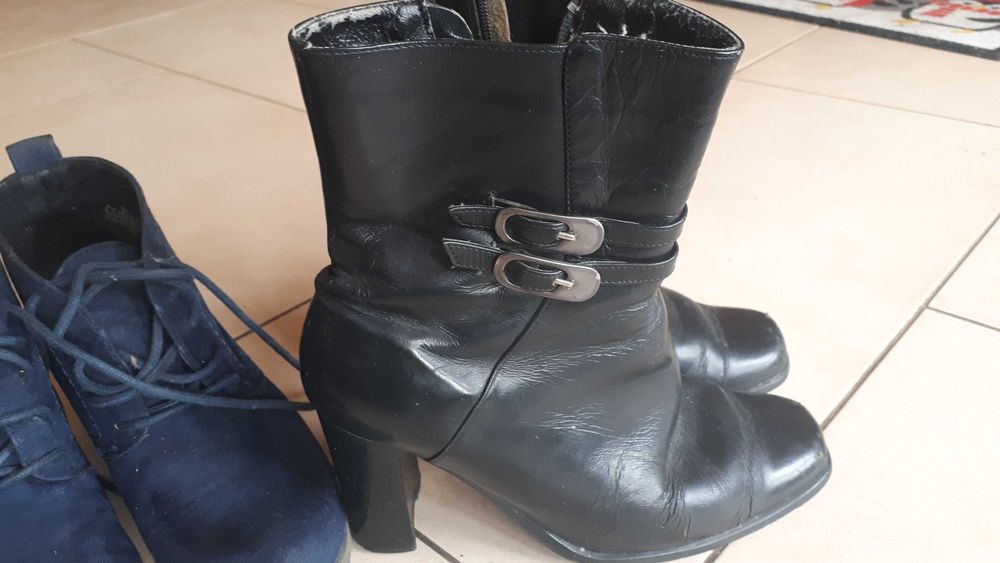 Cizme piele, ghete piele, ghete piele intoarsa numarul 36