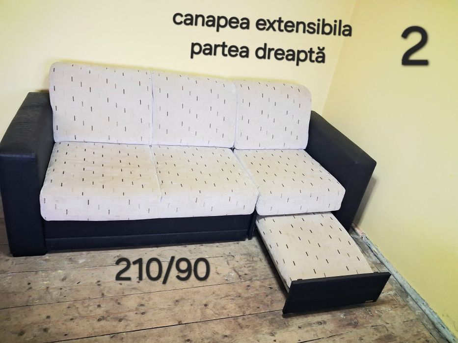 Canapea extensibila