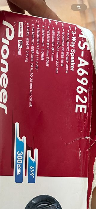Новые кололонки пионер ts a6962e