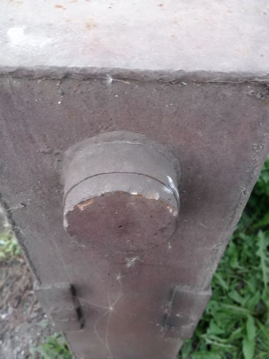 Железный бак для ГСМ