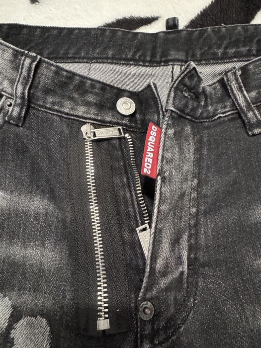 Blugi Dsquared2 Slim Jeans- Mărimea 32- Detalii pv pt dimensiuni