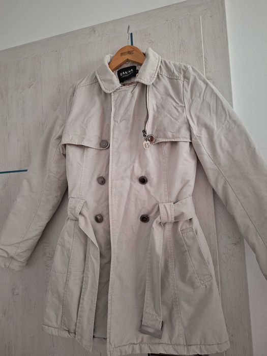 Palton cu glugă matlasat