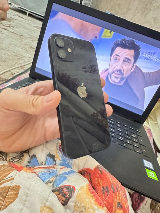 iphone 12 64gb ll/a black full karopka