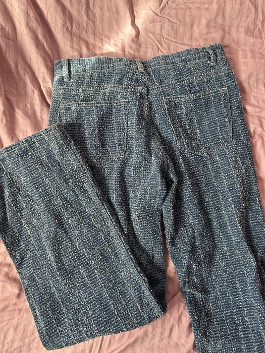 Сини дамски дънки