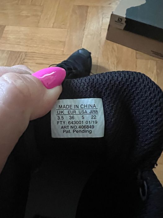 Детски туристически обувки/ обувки за бягане Salomon