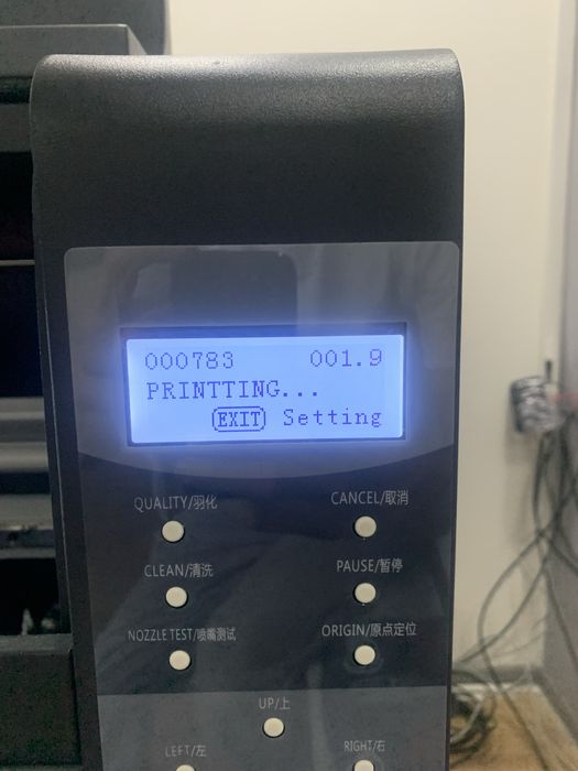 Широкоформатный эко сольвент принтер 1.9м