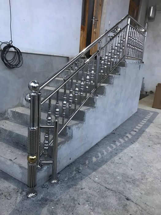 Принимаем заказы на нержавеющей перила