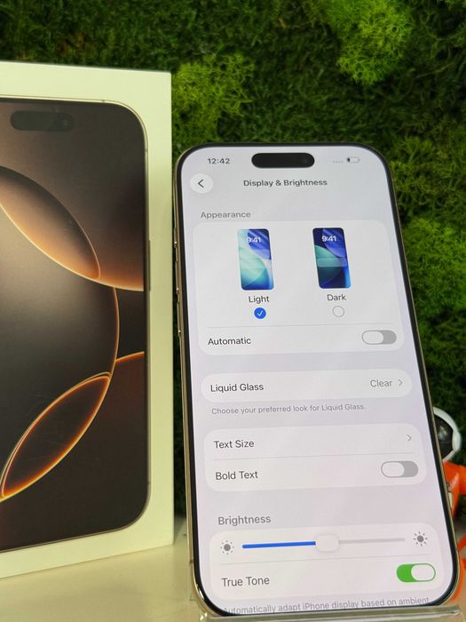 iPhone 16 Pro Desert Titanium 128GB 100% Baterie #8030