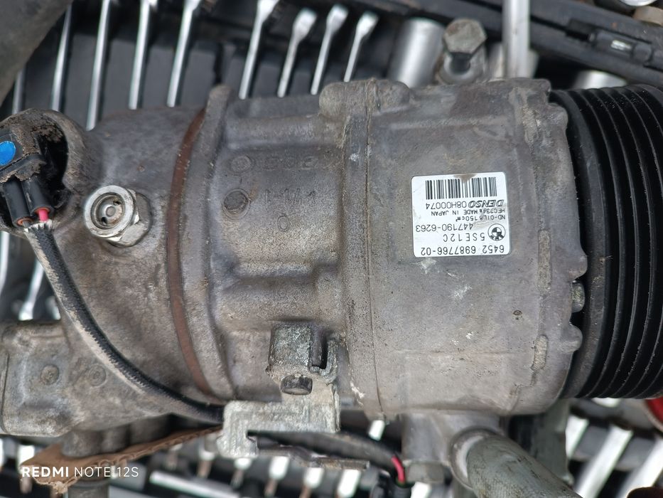 Компресор + тръби за климатик БМВ е90 /е87