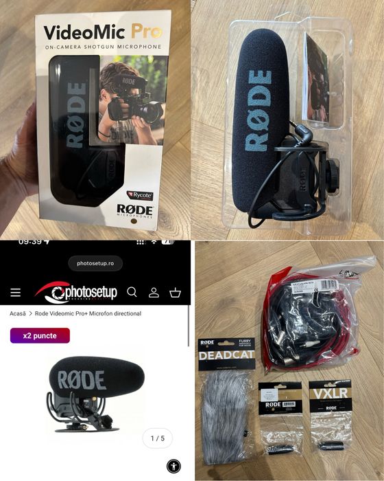 Zoom H6, Rode NTG2, Rode Videomic Pro