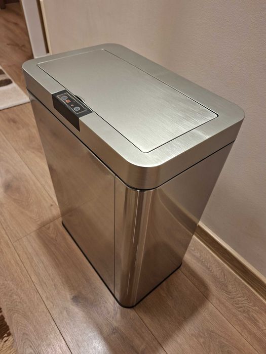 Coș de gunoi automat de bucătărie DAYTONA, 60 l, din oțel inoxidabil